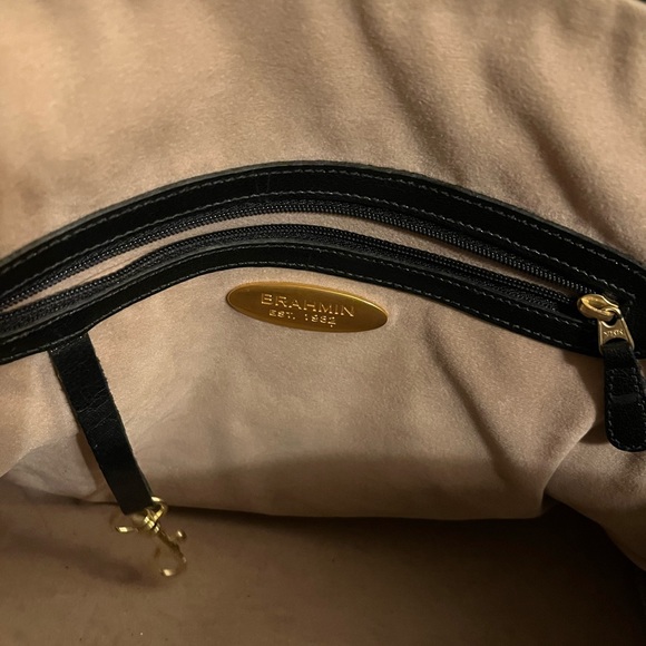 Brahmin Black and Brown Handbag - Picture 6 of 7